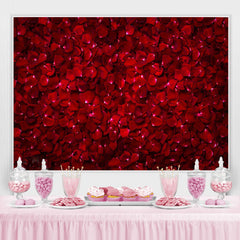 Lofaris Red Roses Theme Birthday Party Backdrop For Women