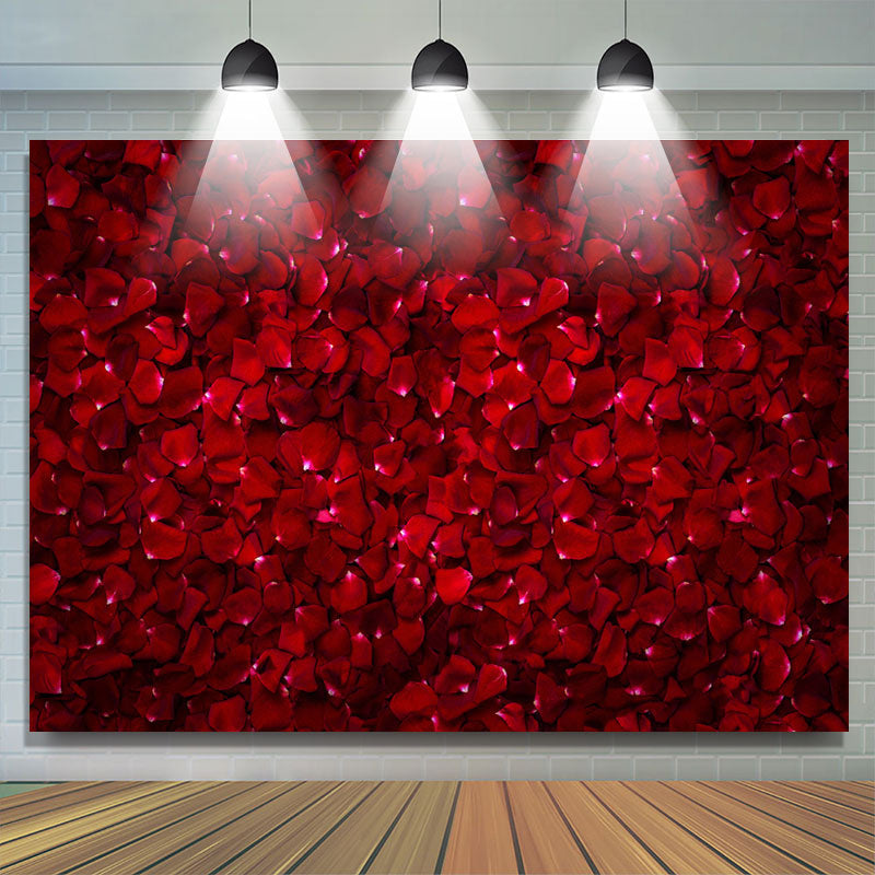 Lofaris Red Roses Theme Birthday Party Backdrop For Women