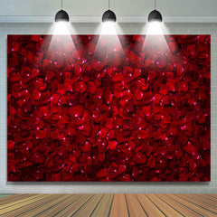 Lofaris Red Roses Theme Birthday Party Backdrop For Women