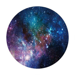 Lofaris Round Starry Sky Happy Birthday Backdrop For Party