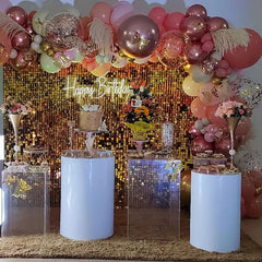 Lofaris Shimmer Wall Backdrop Panels For Bridal Shower Grades Wedding Paty Favor