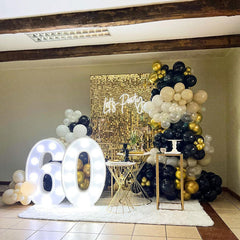 Lofaris Shimmer Wall DIY Sequin Backdrop For Graduations Birthday Party