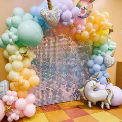 Lofaris Shimmer Wall Backdrop Panels Sequin Easy Set Excellent Party Favor For Event Birthday