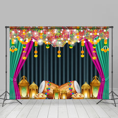 Lofaris Shiny Lights Fiesta Holiday Dance Party Backdrop