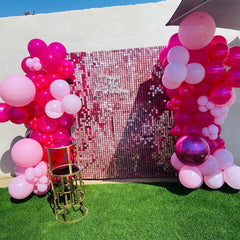 Lofaris Shiny Party Shimmer Wall Backdrop Panels Favor Best For Wedding Bridal Shower