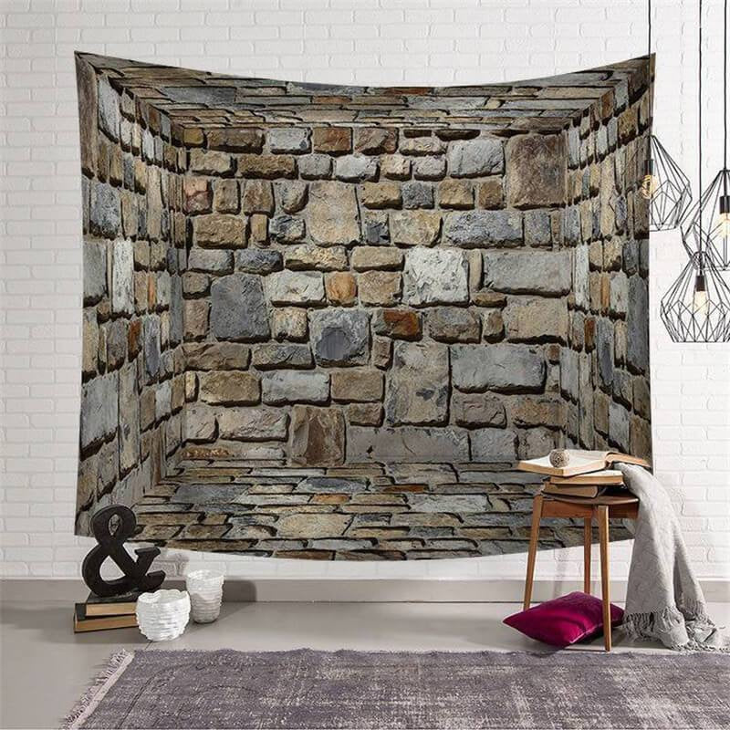 Lofaris Simple And Natural Architecture Geometric Wall Tapestry