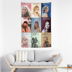 Lofaris Singer Poster Album Cover For Bedroom Wall Tapestry