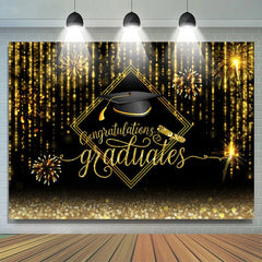 Lofaris Spark Bokeh Congratutaions Graduates Backdrop