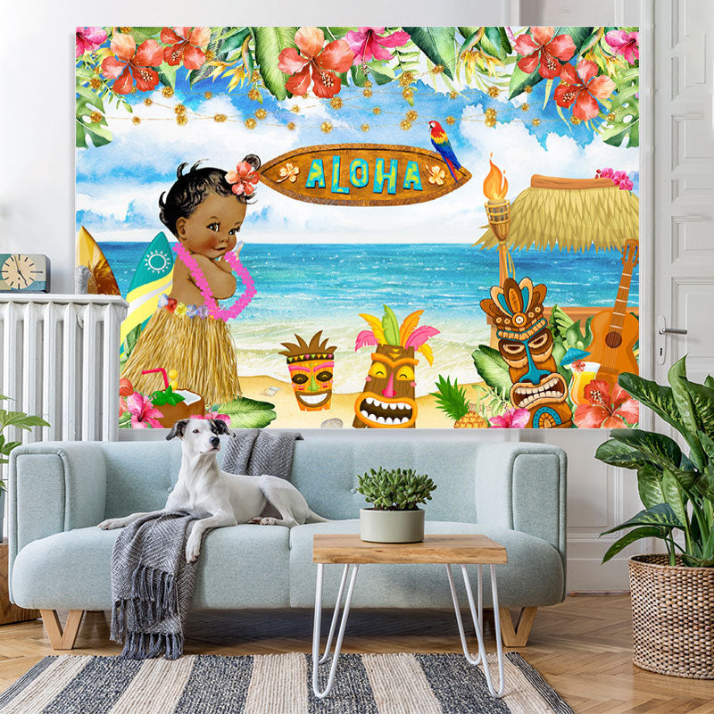 Luau Theme Hawaiian Birthday Party Luau Centerpiece Decoration Luau Baby  Shower Hawaiian Theme Party Hawaiian Decor INDIVIDUAL -  Hong Kong