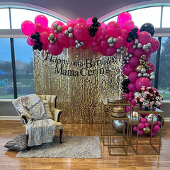 Lofaris Shimmer Panel Backdrop Favor For Birthday Baby Shower