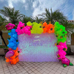 Lofaris Summer Shimmer Panel Backdrop For Proposal Anniversary Party