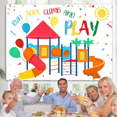 Lofaris Summer Water Park Play Party Backdrop For Adults