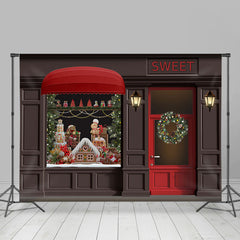 Lofaris Sweet And Glitter Christmas Scene Backdrop For Party