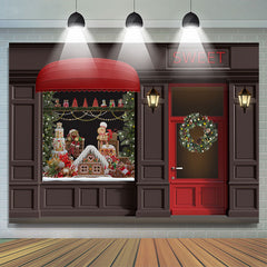 Lofaris Sweet And Glitter Christmas Scene Backdrop For Party