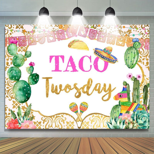 Taco Maker, The Banner Logo Left - $99.00