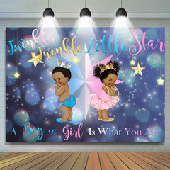 Lofaris Twinkle Little Star themed Baby Shower Backdorp