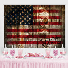 Lofaris United States Of America Wood Backdrops Decoration