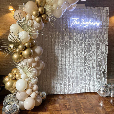 Sequin Shimmer Wall Backdrop Panels for Party – Lofaris