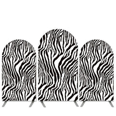 Lofaris Zebra Inspired Theme Birthday Party Arch Backdrop Kit